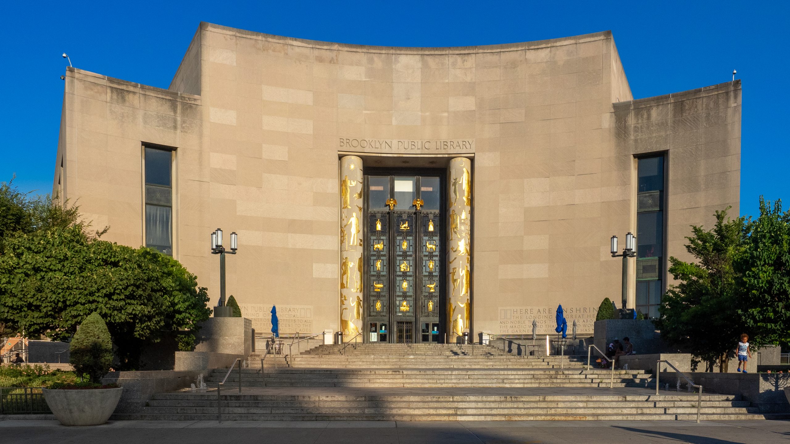 The Central Library at Grand Army Plaza