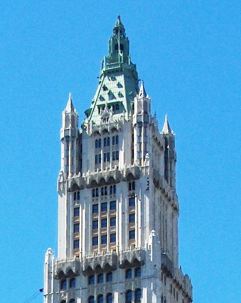 The Woolworth’s building crown