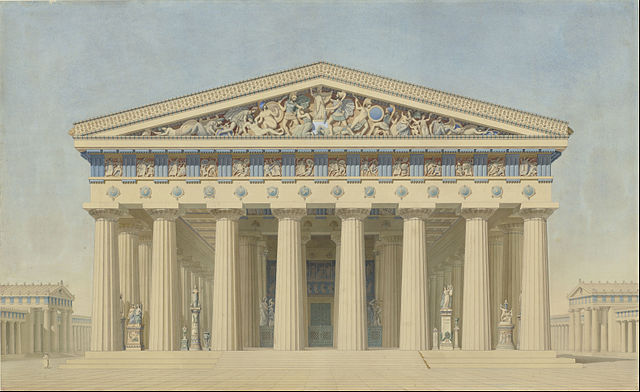 Doric Columns in Famous Buildings and Structures