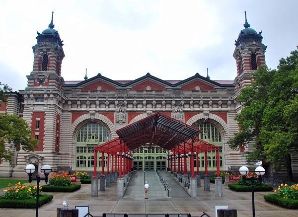 Ellis Island Immigration Museum entrance