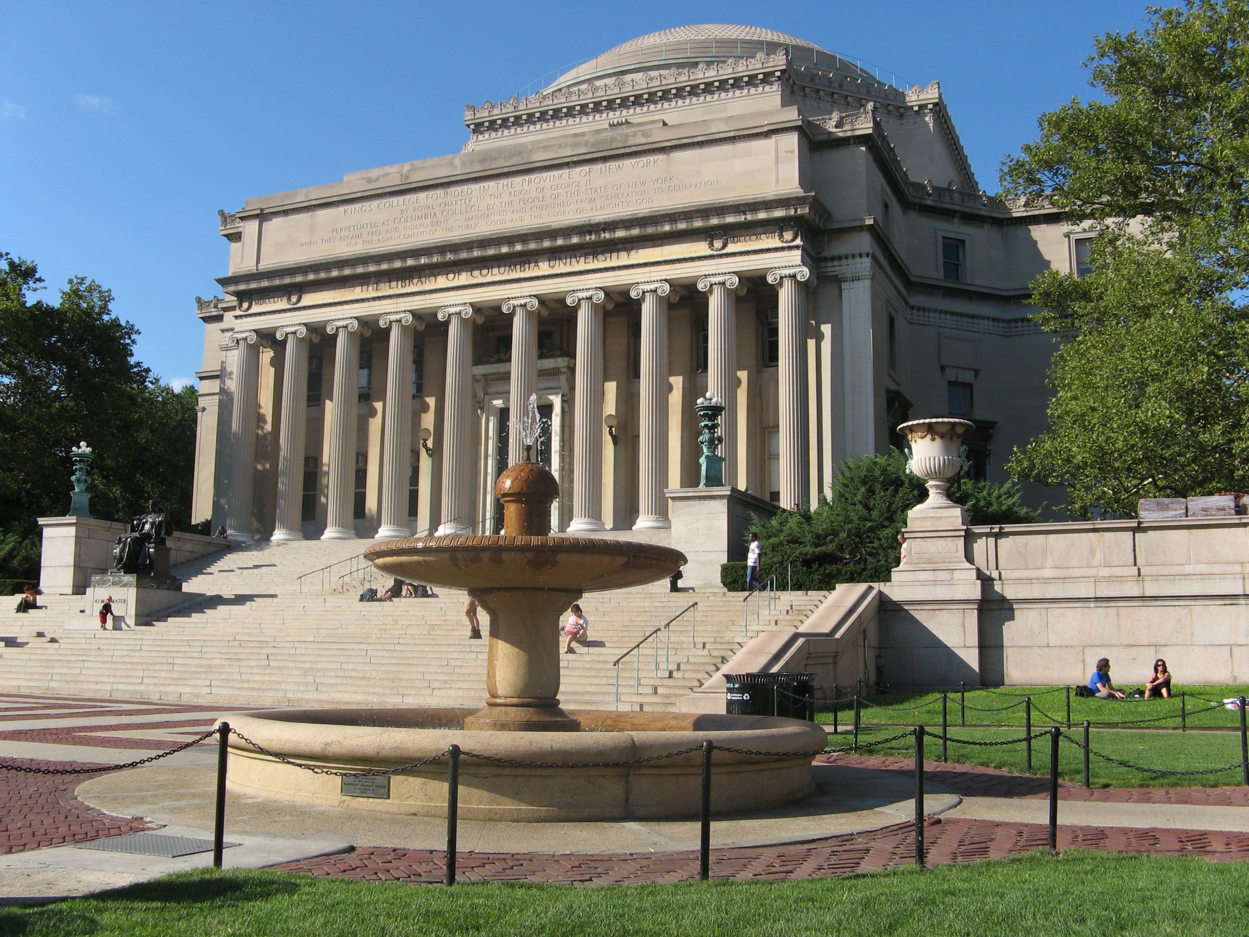 Picture of the Library of Columbia University