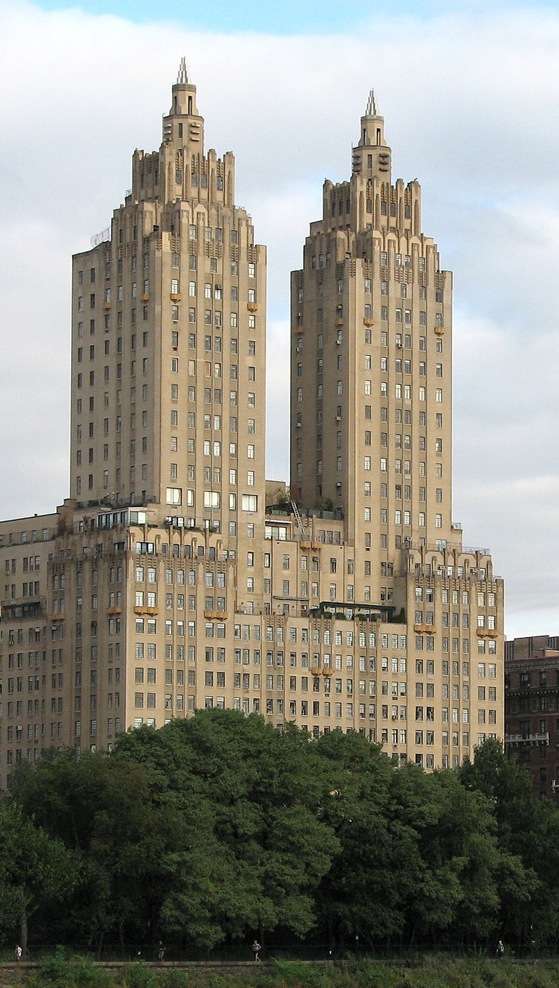 The Eldorado apartment photographed from the Central Park