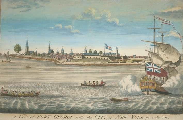Fort George and the city of New York