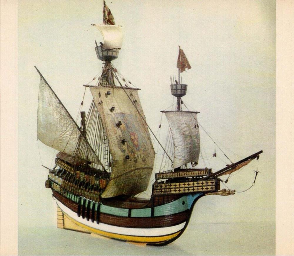 La Dauphine (model) sailed by Verrazzano in 1524