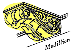 Modillian - Glossary of Classic Architecture
