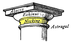 Necking - Glossary of Classical Architecture