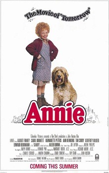 the DVD cover art of Annie