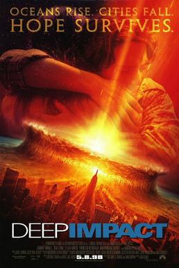 Original theatrical poster for the film Deep Impact