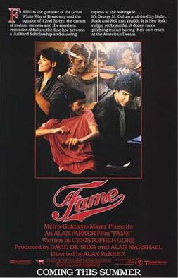 poster of the film Fame