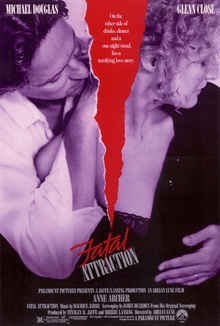 poster for the film Fatal Attraction