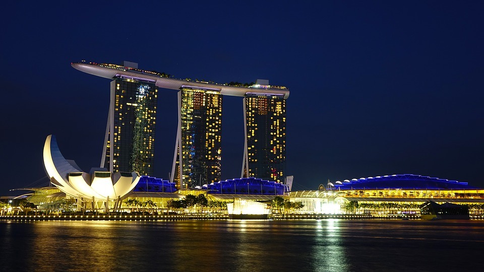 the Marina Bay Sands Hotel and Casino in Singapore