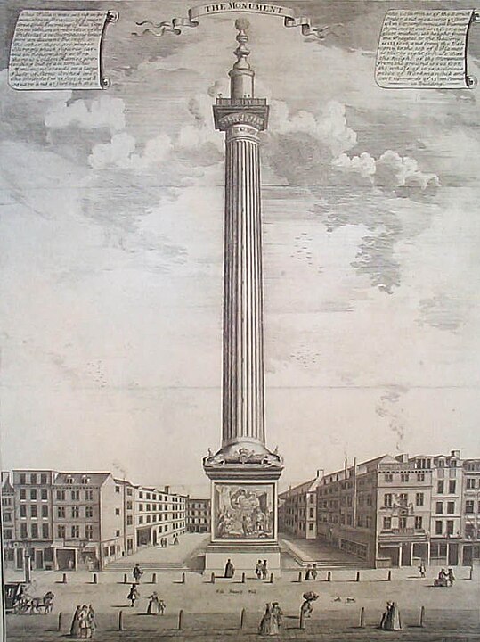 Monument of the Great Fire of London, London, United Kingdom