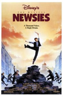 Film poster for Newsies