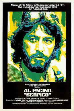 poster for the film Serpico