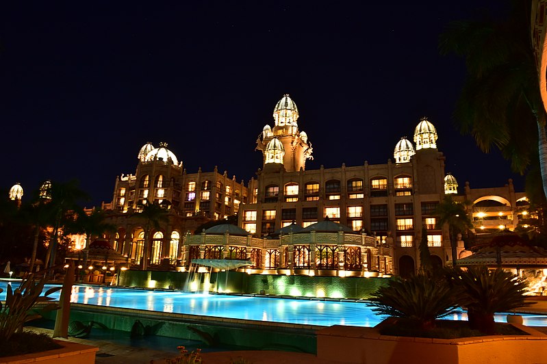 the Sun City Casino in South Africa