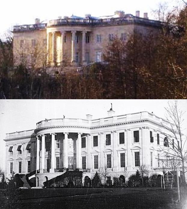 White House South Side Comparison