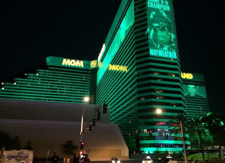 the MGM Grand in Las Vegas, Nevada