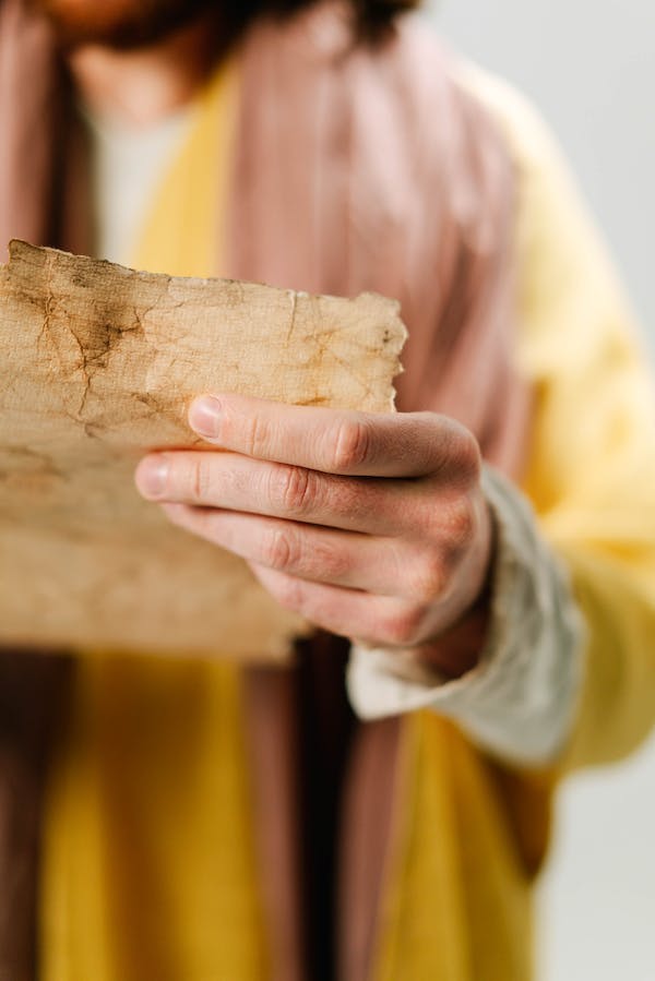 Mezuzah scroll parchments