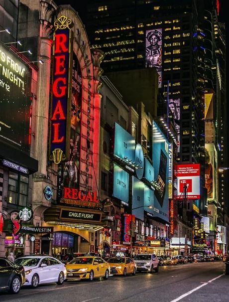 Places like Times Square have their own unique nightlife