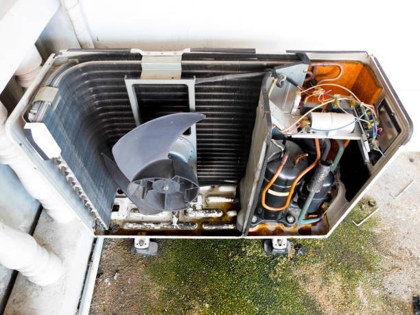 Inspect your condenser unit for damage or obstructions