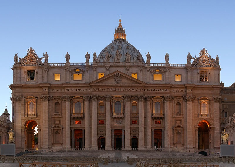 Italy's Saint Peter's Basilica, Vatican City