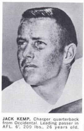 Jack Kemp led Buffalo to back-to-back AFL Championship titles in the 1960s