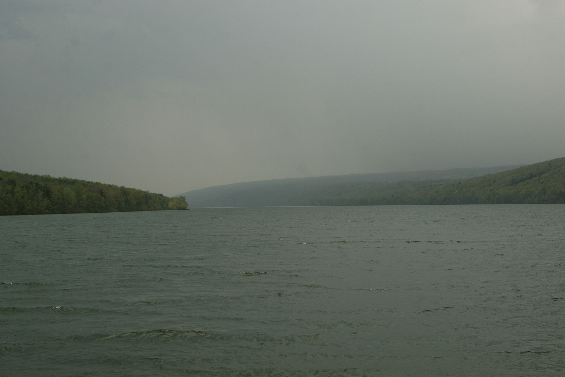 One of the western Finger Lakes is called Hemlock Lake