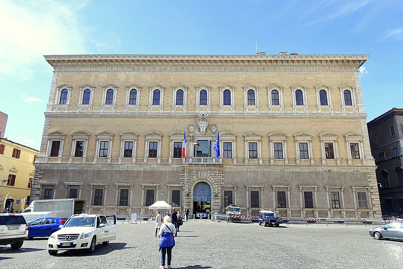 Palazzo Farnese, Rome, Italy