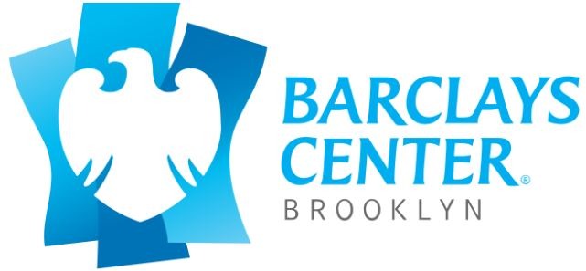 The logo of Barclays Center