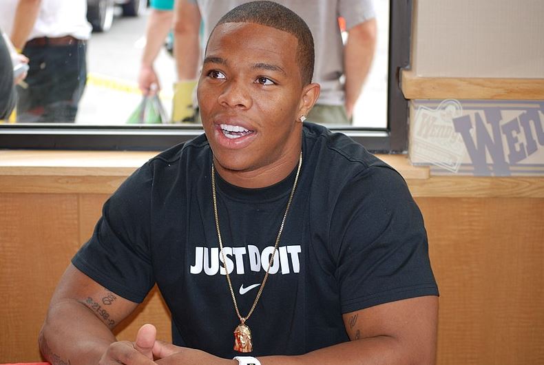 An image of Ray Rice in 2009