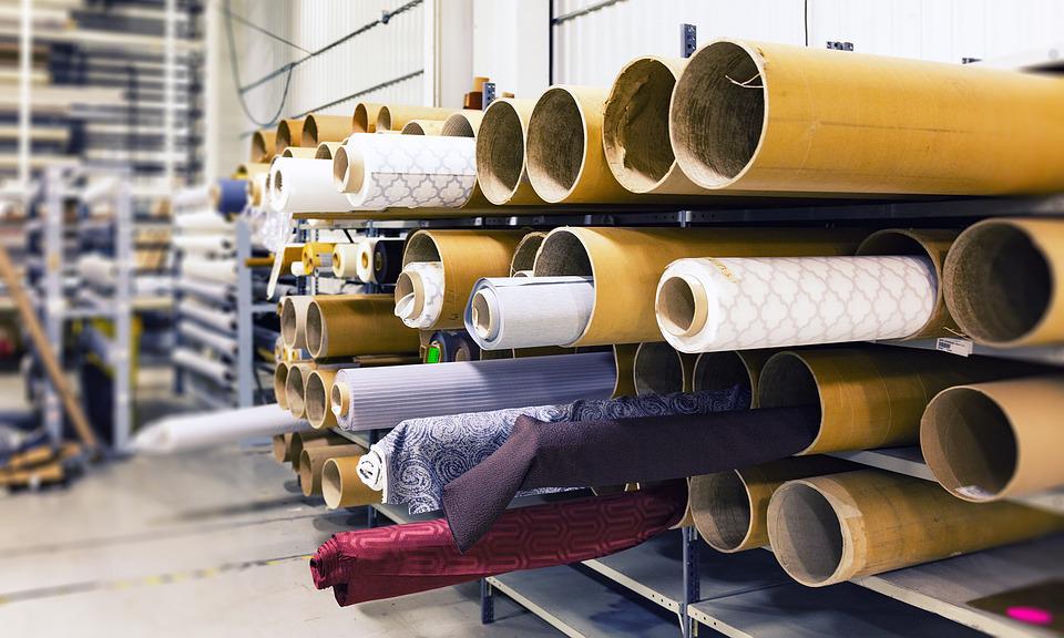 Manufacturing from rolls of fabric