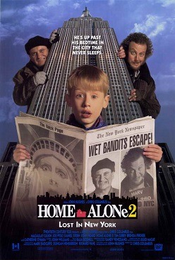 Home Alone 2 was filmed in Central Park NYC