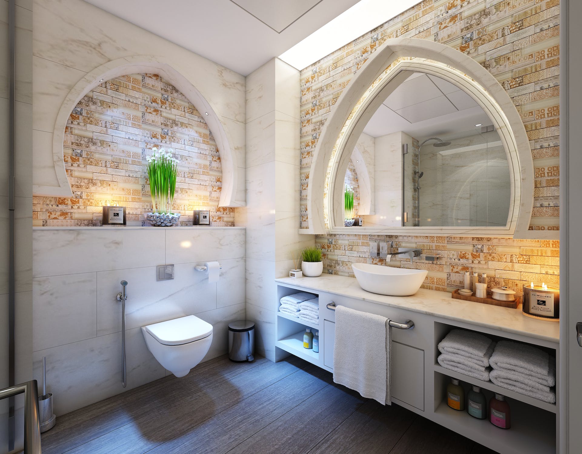 Revitalize Your Bathroom: 4 Creative Ideas for a Stylish and Functional Makeover