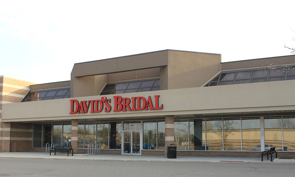 David's Bridal shop, Ann Arbor, Michigan
