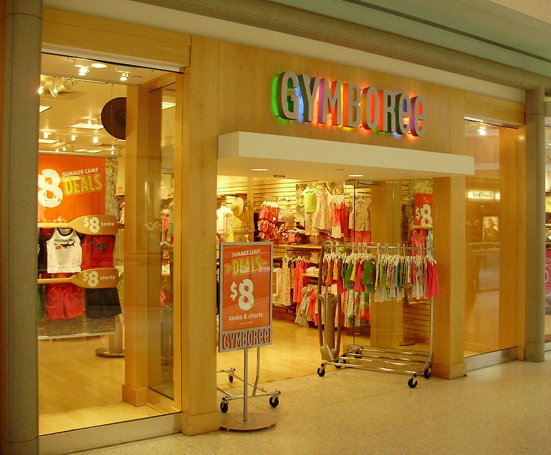 Gymboree store at the Scarborough Town Centre in Toronto in 2008