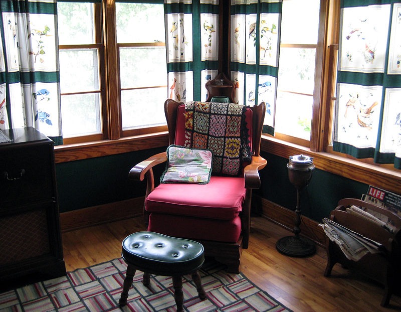 Interior of the 1950s House, Shelburne Museum