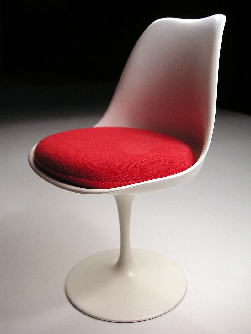 Tulip chair (designed 1955–56) by Eero Saarinen