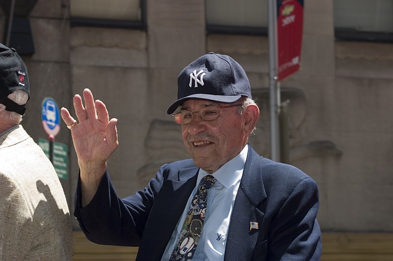 Yogi Berra in 2009