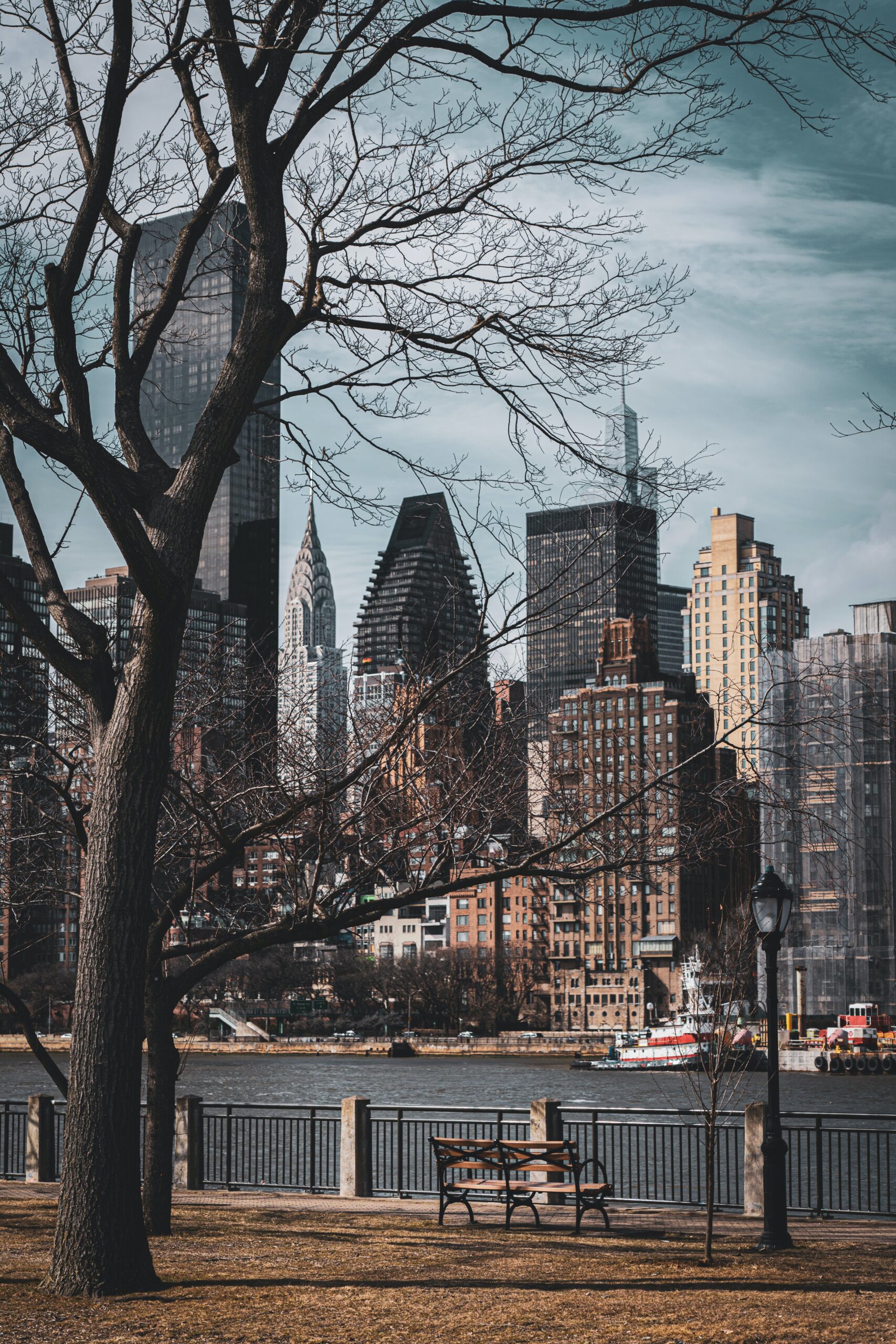 A view on Roosevelt Island, New York