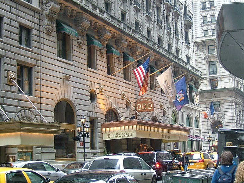 The St. Regis Hotel New York