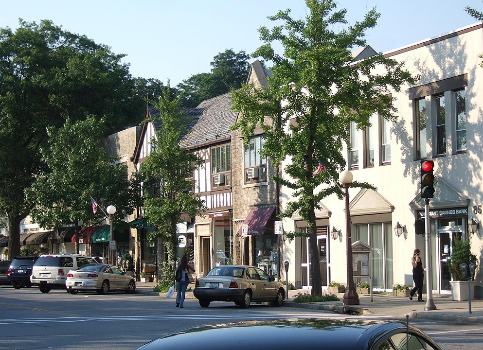 Downtown of Bronxville, NY