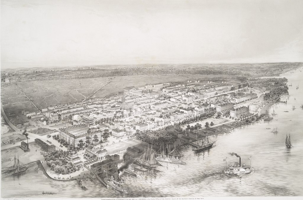 Hoboken in 1860