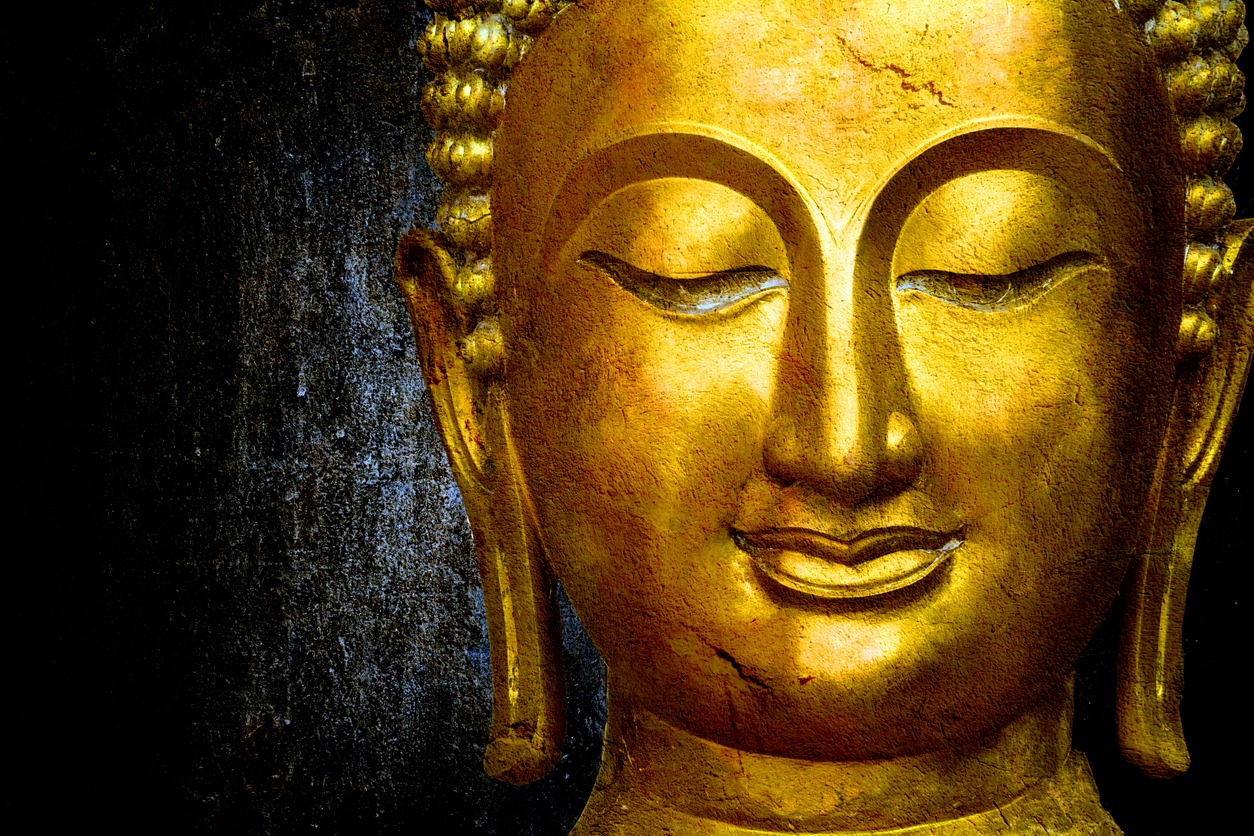 golden statue of Buddha