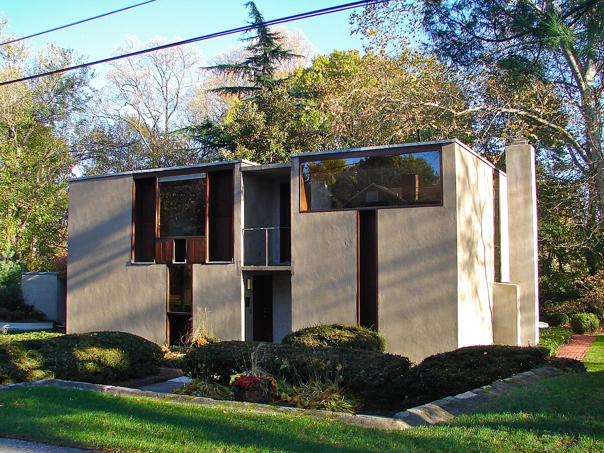 Esherick House designed by Louis Kahn in Philadelphia