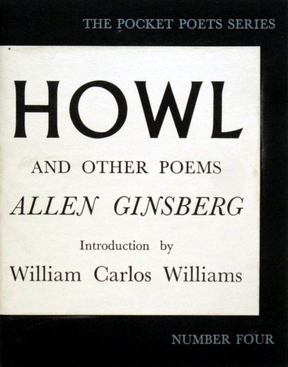 First-edition cover of Howl and Other Poems
