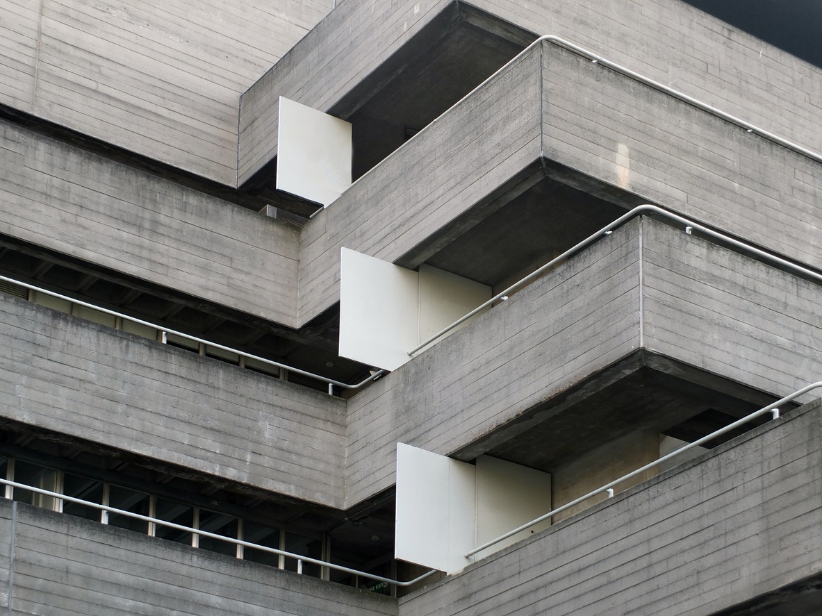 London brutalism architecture, National Theatre