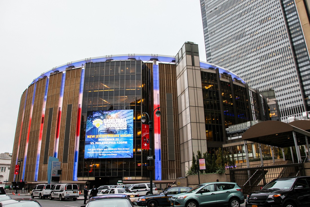 Madison Square Garden at daytime