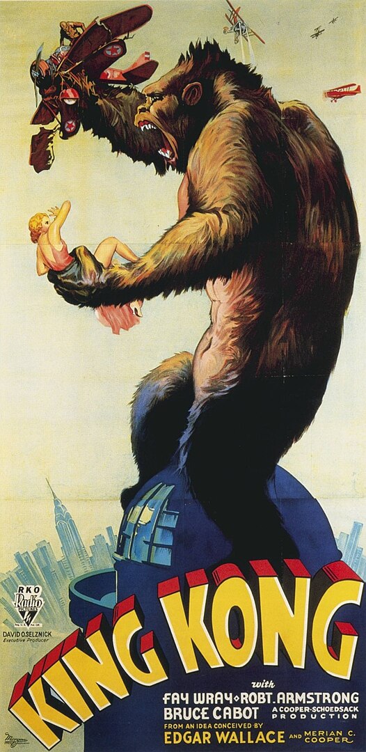 Original Publicity Poster For King Kong (1933)
