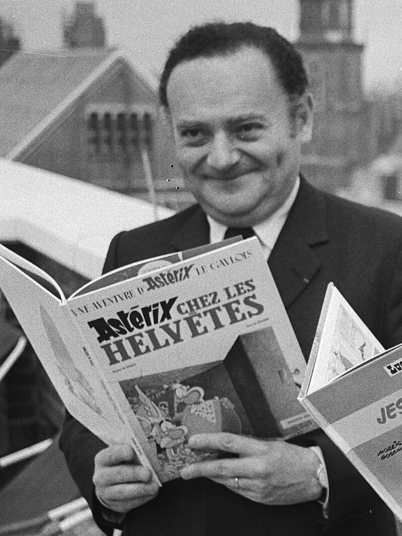 René Goscinny (1926–1977), writer of the Astérix comic book series