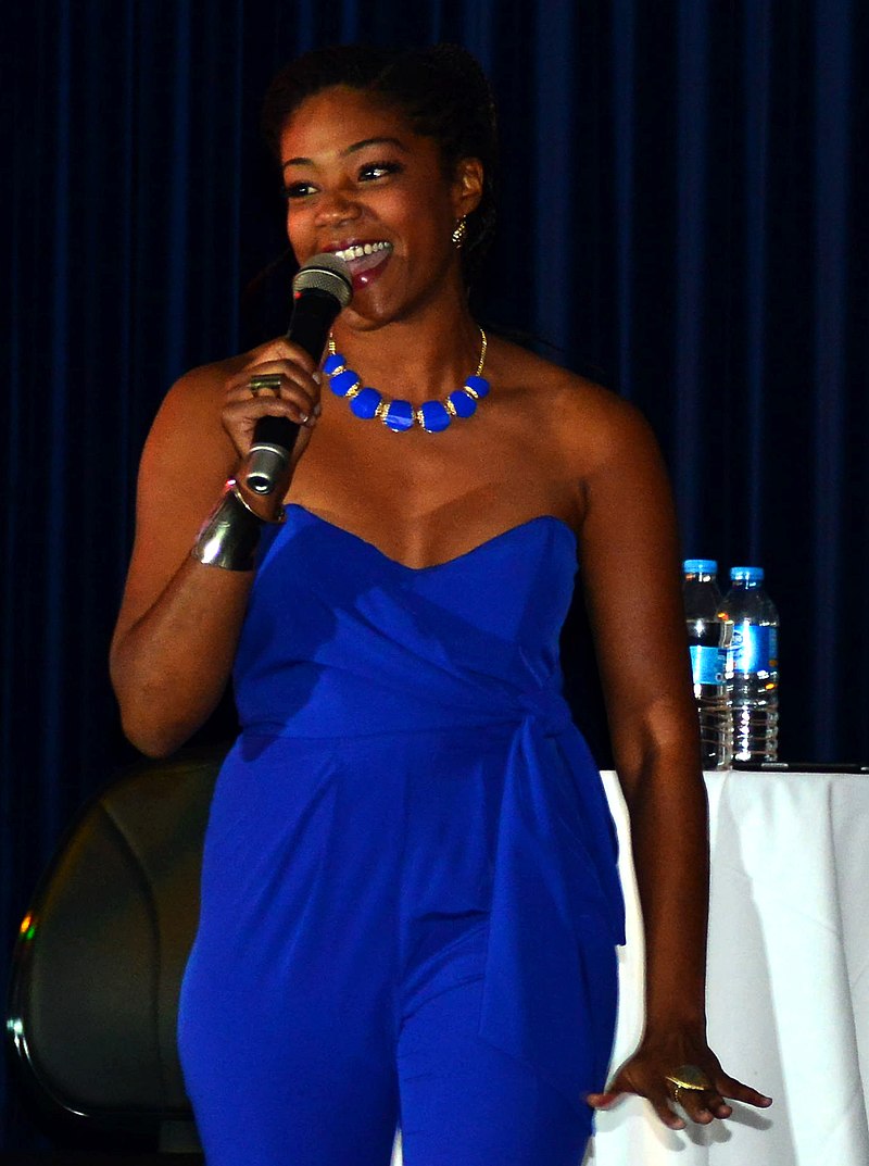 Tiffany Haddish performing in 2013